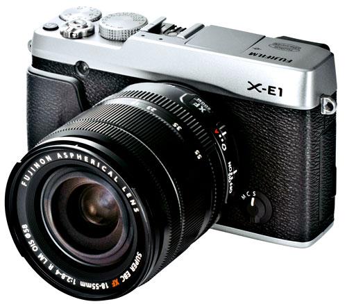 Fujifilm Premium X-E1 Argent + Obj. Fujinon Xf 18 - 55 Mm F/2.8 - 4.0 R Lm Ois